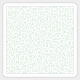 Mint Green Irregular Pattern Sticker